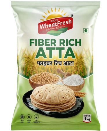 Fiber Rich Atta pack from Bhos’s WheatFresh